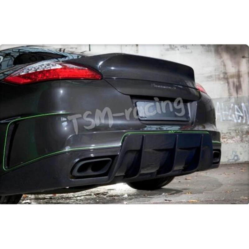 Углеродное волокно CRA заднее крыло багажника выступ Спойлеры для Porsche Panamera 970 971 2009-2013