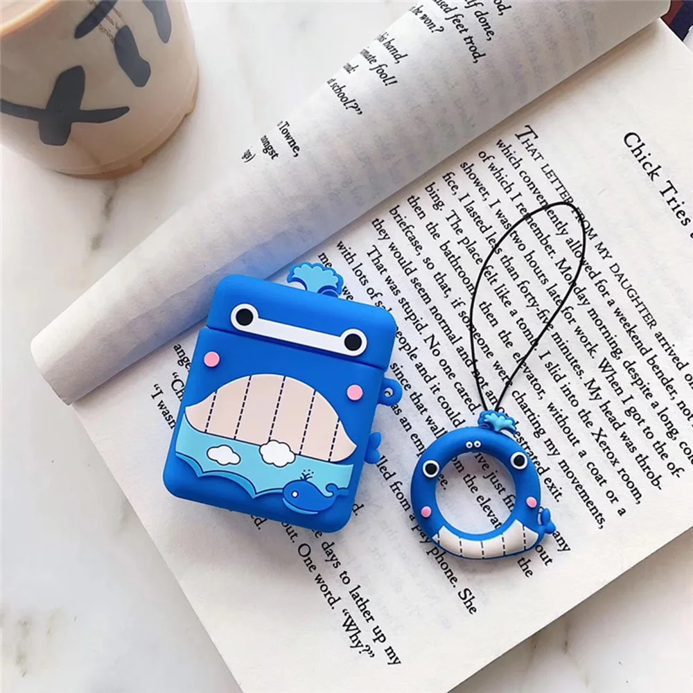 GJ0528 Чехол для AirPods 2 с милым сердечком, защитный чехол для беспроводных наушников, зарядный чехол для наушников Airpods 1/2, защитный чехол для хранения - Цвет: GJ0528