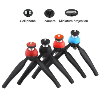 

Min Tripod with 360 Degrees Rotatable Heads for Projector SLR Computer Camera Filling Light Mobile Phone Holder Accessories