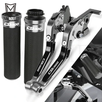 

For Honda CB1300 X4 SC38/CB 1300 X4/X4 1997-1999 1998 Motorcycle CNC Folding Extendable Brake Clutch Levers Handlebar Hand Grips