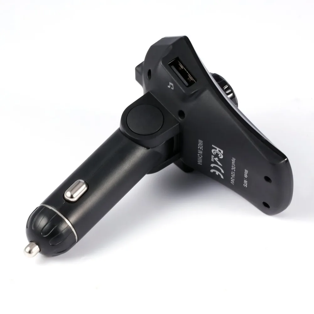 M7S автомобильный Bluetooth автомобильный комплект громкой связи 5 в 2.5A двойной usb зарядка быстрая Aux аудио автомобильный mp3-плеер fm-передатчик воспроизведение музыки