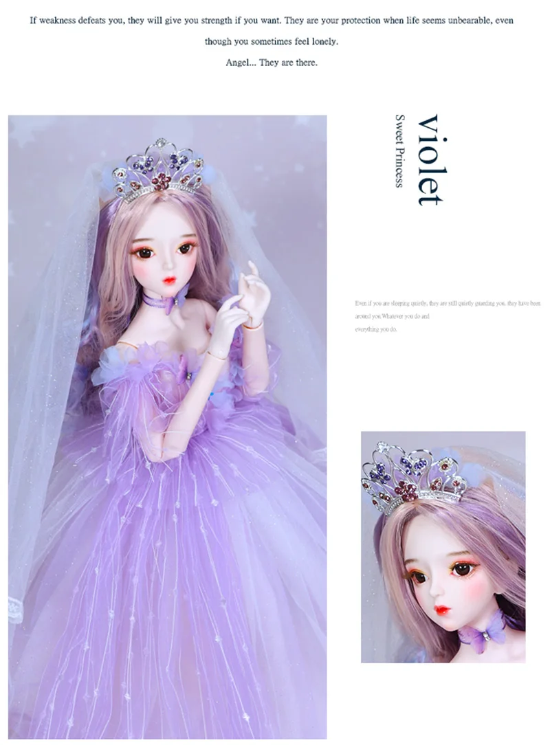 Fortune Days 1/3 bjd кукла 60 см Высота 34 сустава тело открытый мозги ручная роспись макияж Изысканная Подарочная коробка Упаковка последние DC лати