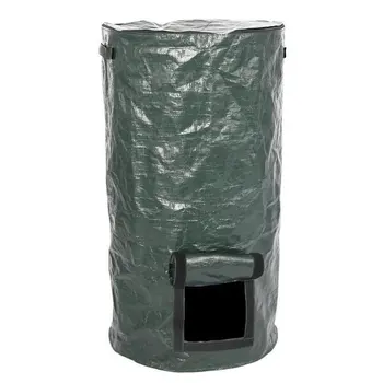 

35x60cm Organic Waste Kitchen Garden Yard Compost Bag Environmental Pvc Cloth Planter Kitchen Waste Disposal Organic Bag