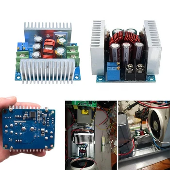 

DC-DC 300W 20A Constant Current Adjustable Step Down Module Buck Converter DC 6-40V Power Voltage Board Short Circuit Protection