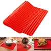 Silicone Pyramid Baking Mat Cooking Pan Bakeware Pan Nonstick Healthy Food Grade Silicone Oven BBQ Mats Baking Grilling Tray
