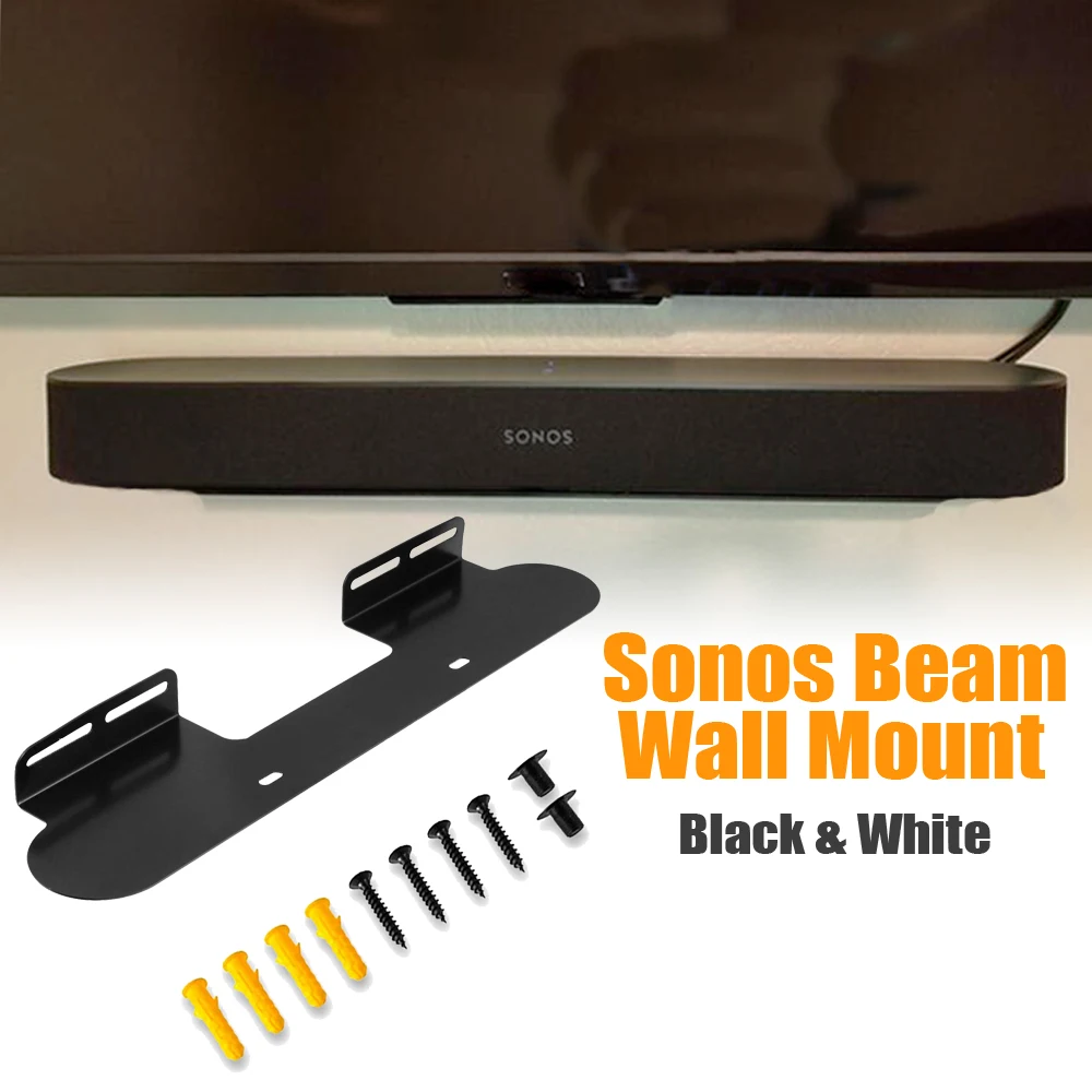 ubehag atom Sprout Sonos Wall Mount Arc Black | Sonos Arc Soundbar Wall Mount - Wall Mount  Sonos Beam Gen1 Gen2 - Aliexpress