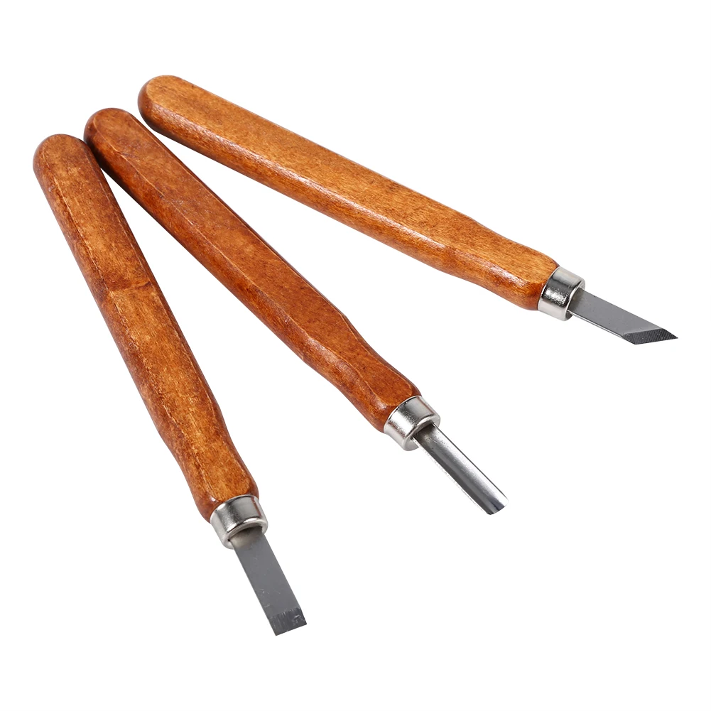 9 шт. резьба по дереву Инструменты Набор Ножи долото задиры Сталь с ручкой для