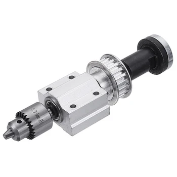

No Power Diy Woodworking Cutting Grinding Spindle Trimming Belt Jto Drill Chuck Set Small Lathe Accessories For Table Saw