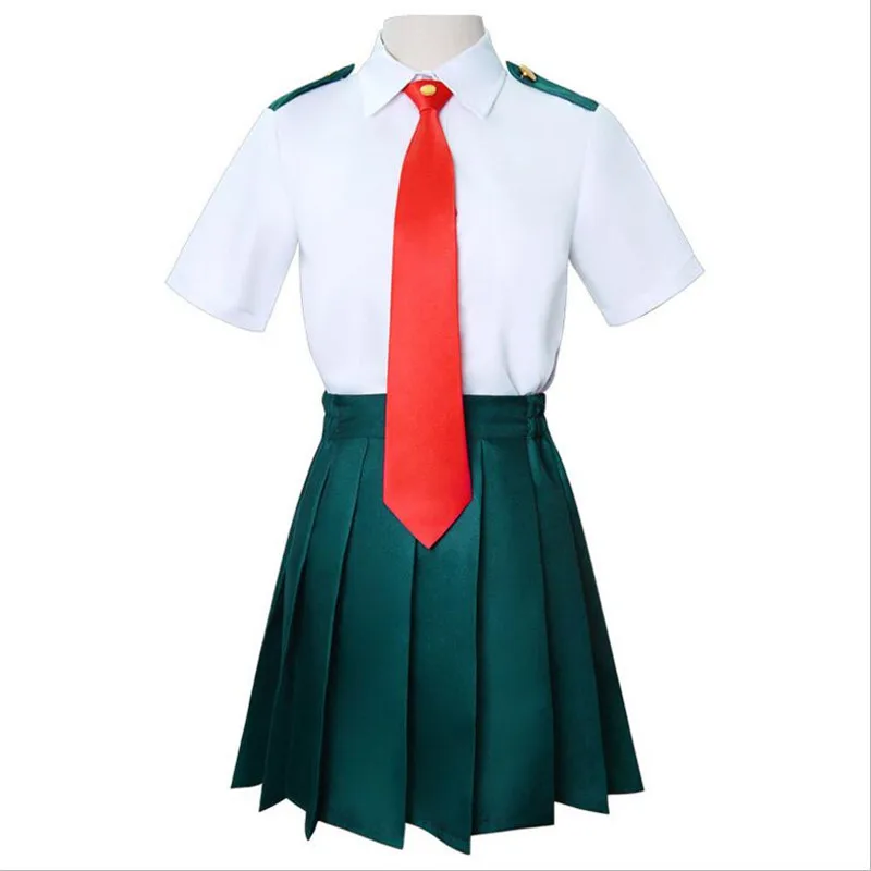 Костюм для косплея «My Hero Academy» Boku No Hero Academy AsuiTsuyu yaoyoarozu Momo школьная форма OCHACO URARAKA Midoriya izku