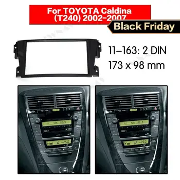 

Car multimedia Player frame For 2002-2007 Toyota Caldina 2 DIN Audio Panel Mount Installation Dash Frame Adapter car DVD fascia