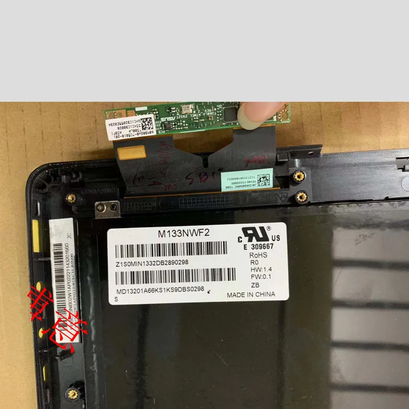 Для Asus Transformer Book T300 T300L T300LA ЖК-экран с сенсорным экраном дигитайзер сборка запасные части 5489R FPC-1 5404 проверено
