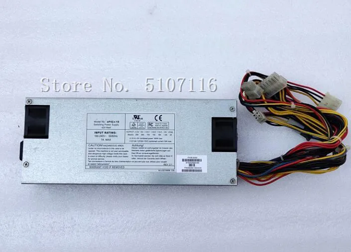 Для SP423-1S 420 Вт PWS-0053 1U серверный блок питания будет полностью протестирован перед отправкой