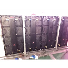 P3.91 открытый светодиодный дисплей большой экран 500x1000 мм литье под давлением алюминиевый шкаф HD высокой яркости водонепроницаемый рекламный щит