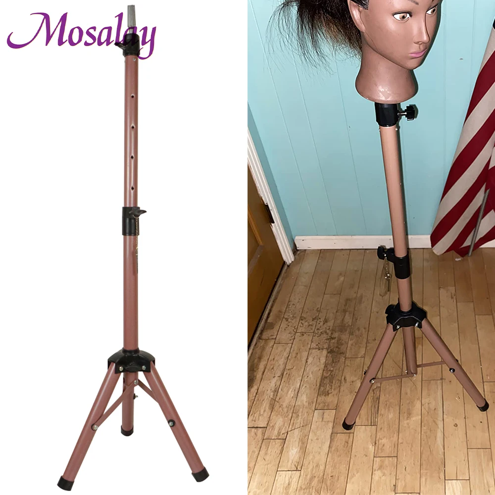 Adjustable Wigs Head Stand Tripod Durable Wig Stand Tripod Mannequin  Training Head Stand Holder for Wigs Making Canvas Head - China Mannequin  Holder and Tripod Stand price