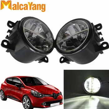 

Car Exterior Accessories H11 LED Fog Lamps For Renault Clio IV 2012-2016 Front Bumper Auxiliary Passing Lights