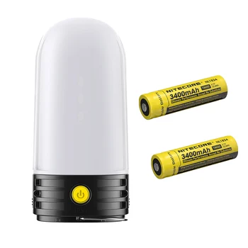 

2019 NITECORE LR50 Outdoor Power Bank+ Camping Lantern+Battery Charger 3in1 9xCRI LEDs 250LMs + 2x 3400mAh 18650 Batteies NL1834