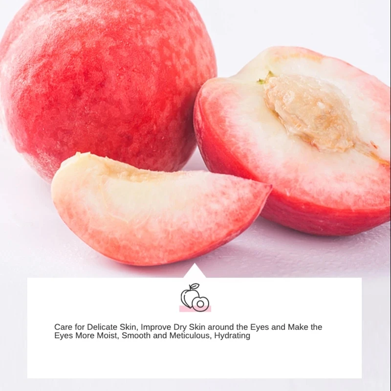Collagen 60Pcs Eye Patches and 20pcs Cherry Hydrating Serum Lip Mask Anti-Drying Moisturizing Lightening Nourishing Skin Care