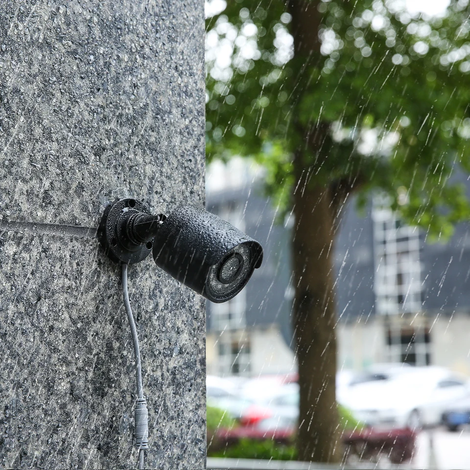 1080P IP66 Waterproof CCTV Camera Kit with Night Vision