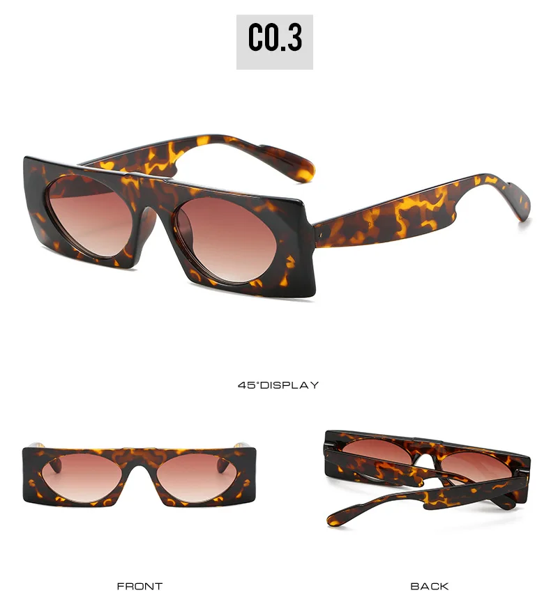 Маленькие квадратные солнцезащитные очки для женщин, брендовые винтажные роскошные солнцезащитные очки, мужские ретро круглые цельные