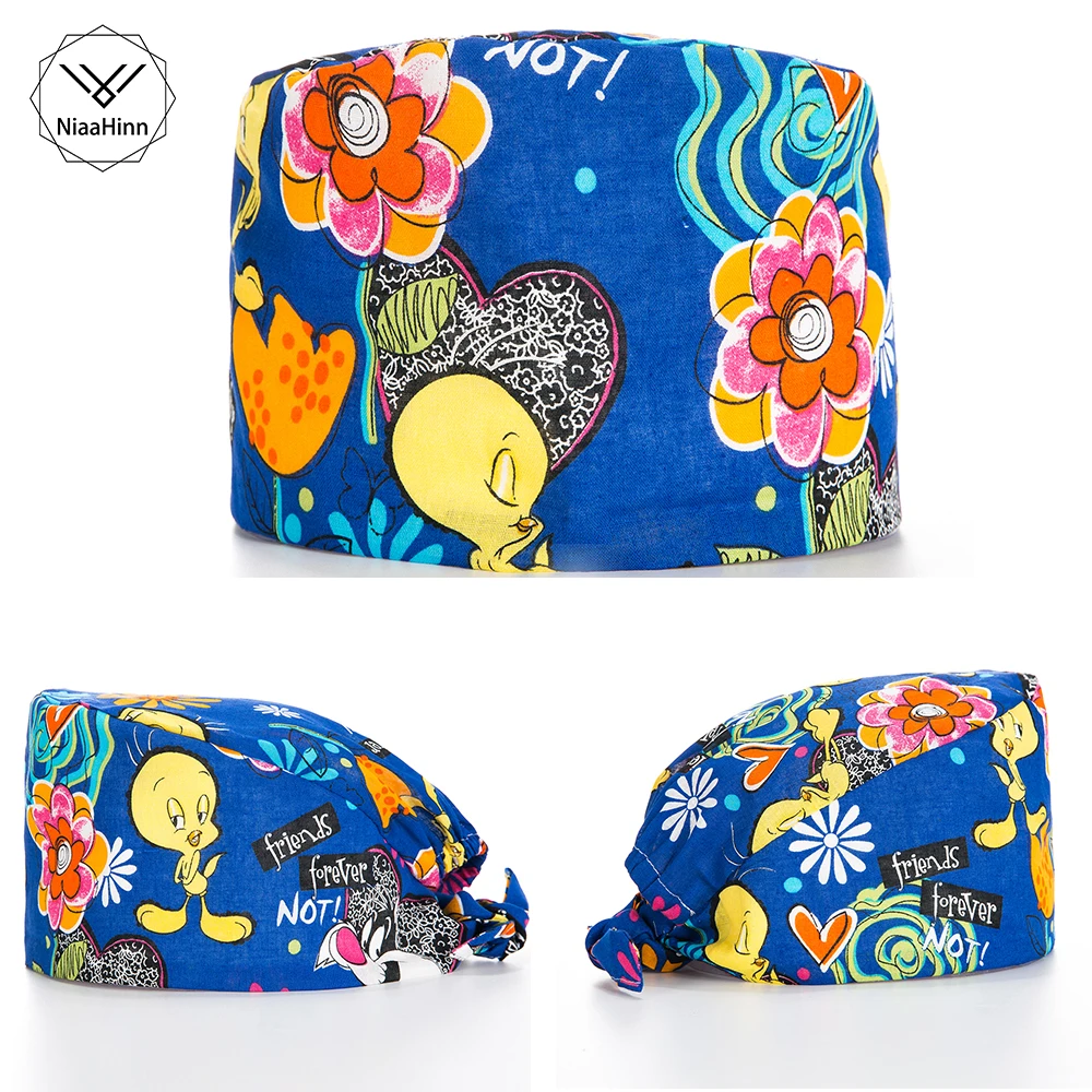 

Surgical Cap for Women and Men Operating room hat doctors surgery caps/hat Eye care hospital beauty agency nurse cap adjustable