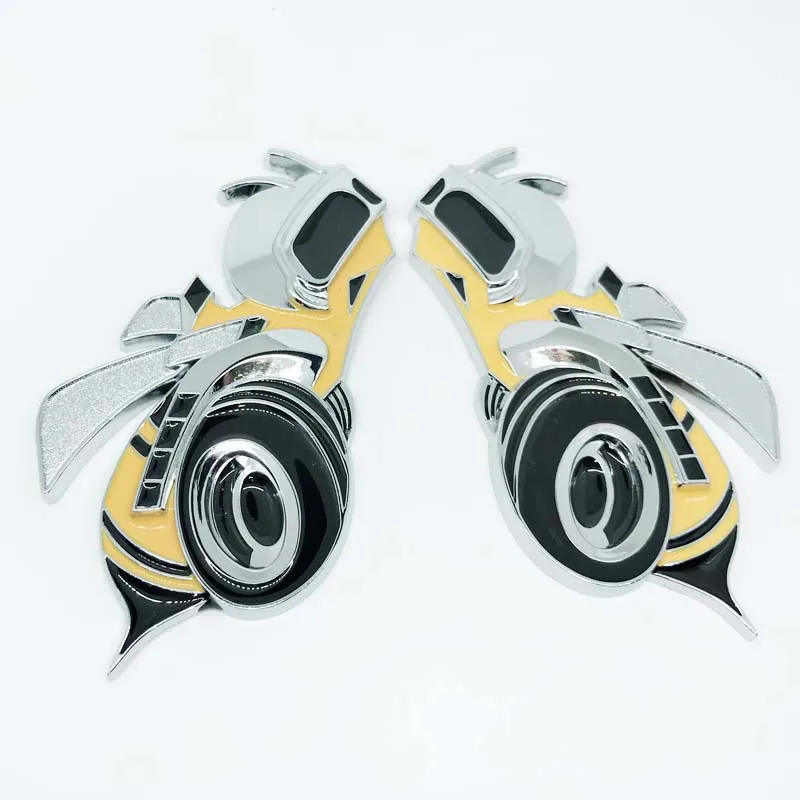 

2PCS Car Products Car Decoration Accessories for JEEP Metal Car Sticker SRT Bumblebee Tail Box Logo