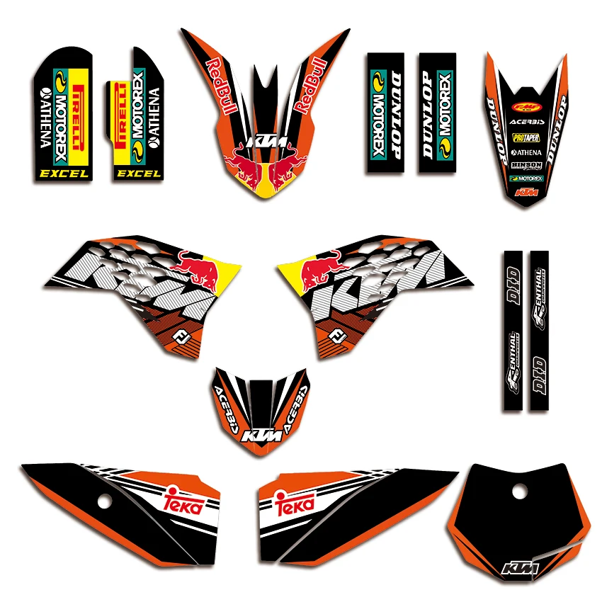 

MXGRAPHIC Motorcycle Full Graphic Decals Stickers DECO For KTM 50 SX50 SX 2009 2010 2011 2012 2013 2014 2015