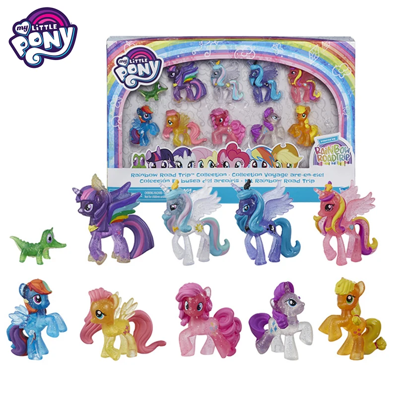 

My Little Pony Friendship Is Magic Gift Set Rarity Rainbow Combination Girl Princess Doll Action Mini Figure Toys for Children