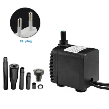 

Spout Low Noise Fountain Pond Hydroponic Fish Tank Aquarium With LED Light Submersible Water Pump Accessories Home Suction Cups