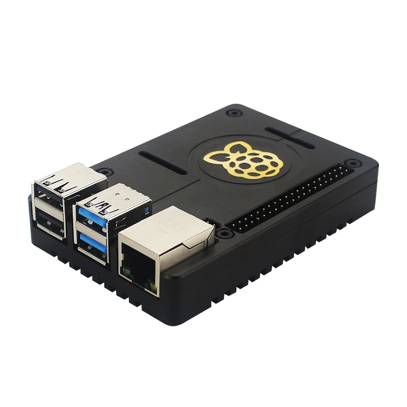 Алюминиевый Чехол для Raspberry Pi 4 CNC Пассивный охлаждающий металлический корпус