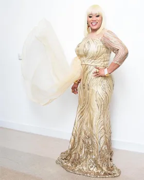 

High Quality Green Nigerian Net Lace African French Tulle Mesh Fabrics Wholesale Sequins Lace Fabric for Wedding APW2651B-2