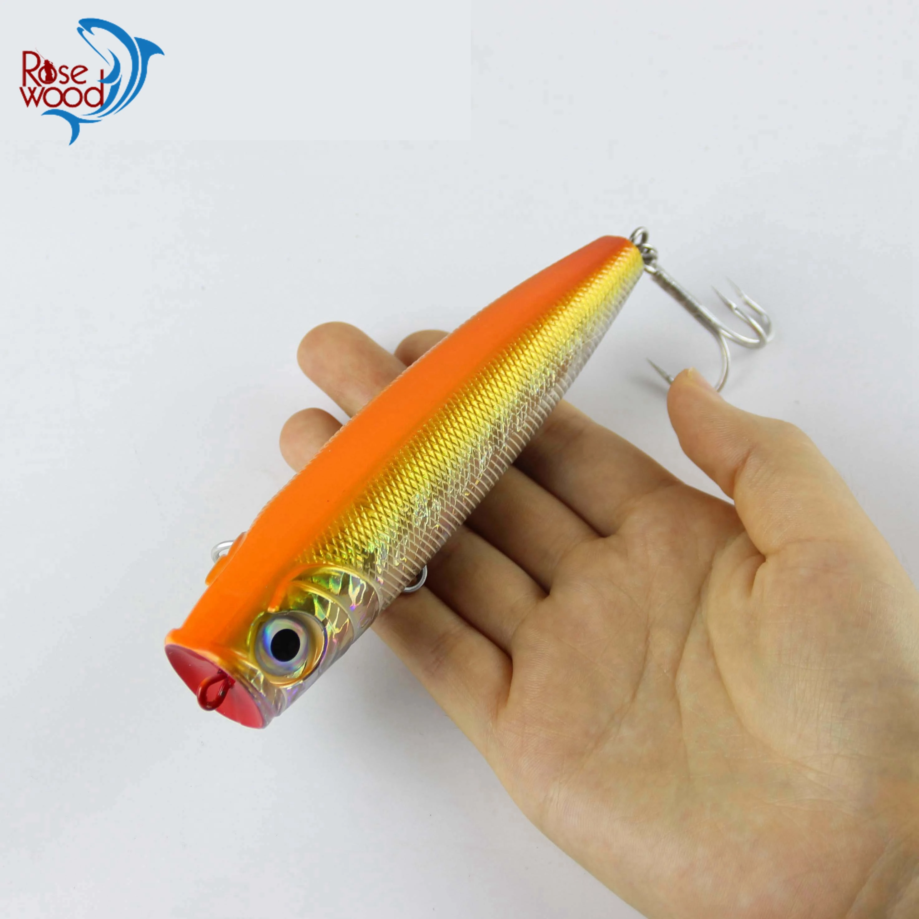 1pc Hard встроенный в транспортное средство 50 г/1 76 oz 13 см/5.12in Big Game плавающий морской