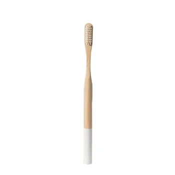 

Unisex Bamboo Cylinder Travel Cleaning Household Anti Eco Friendly Home Toothbrush Soft Bristles Portable Adults