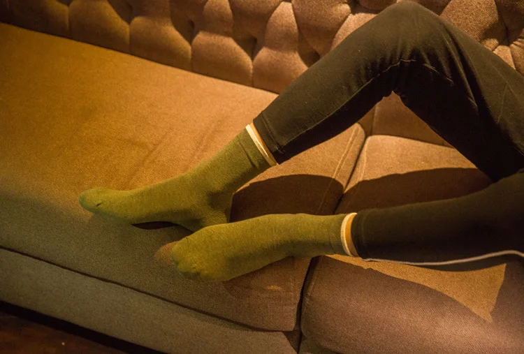 Set 5 paia calze da uomo in cotone per business e tempo libero_voghion.com