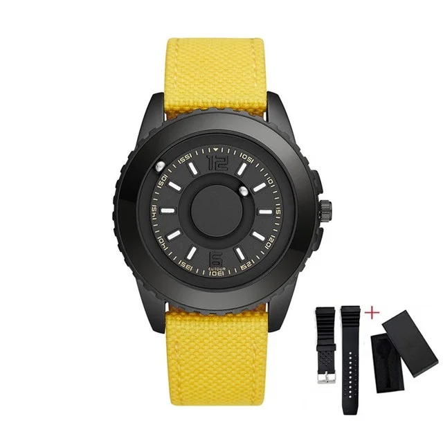 Black Yellow Canvas