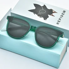 HEPIDEM новые круглые солнцезащитные очки из ацетата Ретро Мужские нежные брендовые дизайнерские солнцезащитные очки для женщин винтажные зеркальные UV400 Ma Mars
