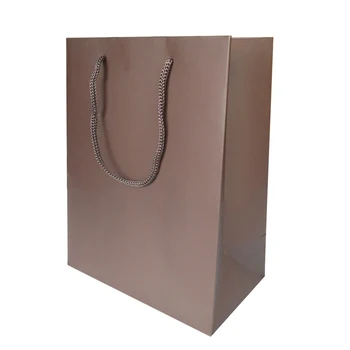 

10 Pack Kraft Paper Gift Bags With Handles, Thicken Durable Reuseable Kraft Bags, 7"L x 3.9"W x 9" H