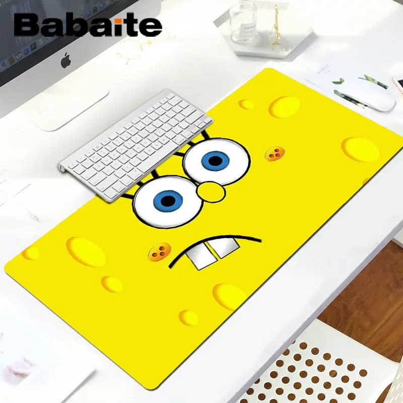 Babaite Губка Боб мультфильм геймер игровые коврики коврик для мыши Комфортный коврик для мыши игровой коврик для мыши