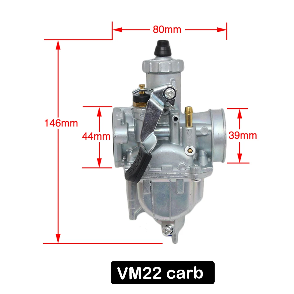 Sclmotos-Mikuni VM16 VM22 VM24 VM26 VM28 карбюратор 19 мм 26 мм 28 мм 30 мм 32 мм Carb для 110cc-250cc Dirt Pit Bike ATV Quad UTV