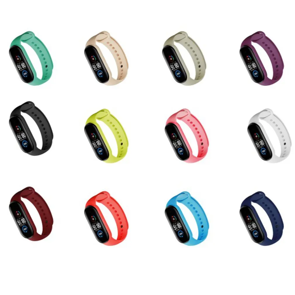 Новый Xiao mi Band 5 Оригинальный Mi браслет для 3/4/5 Смарт часы Bluetooth спортивные