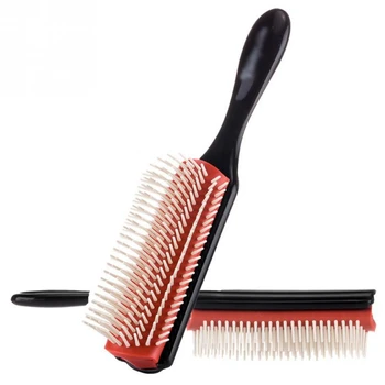 

2Pcs Hair Styling Brush Wheat Straw Hairbrush Salon Hairdressing Straight Curly Hair Comb Tangle Hair Brush