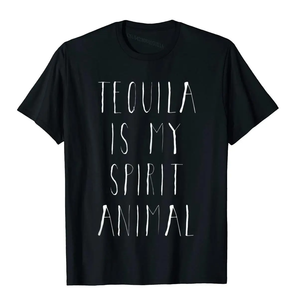 Tequila Is My Spirit Animal Shirt - Funny Tequila Tank Top__B9978black