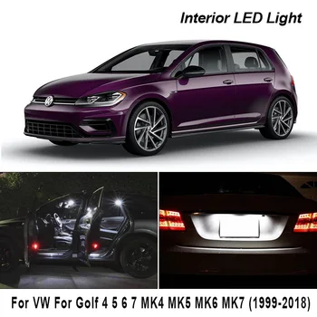 

Perfect White Canbus LED Interior lamp Indoor Map Dome Light Bulb Kit For VW For Golf 4 5 6 7 MK4 MK5 MK6 MK7 (1999-2018)