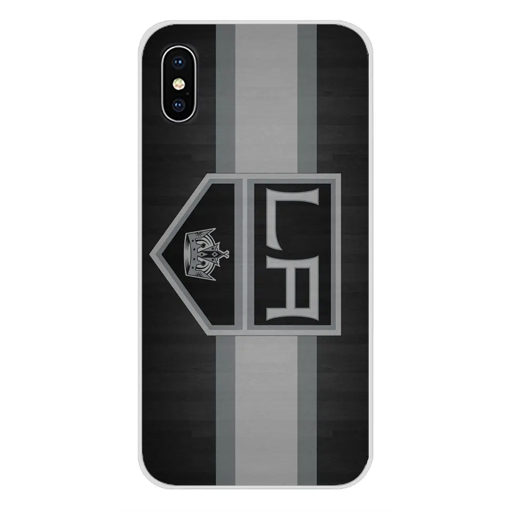 Аксессуары чехлы для телефонов Cool Best LA Kings для Apple IPhone X XR XS MAX 4 4s 5 5S 5C SE 6 6S 7 8 Plus ipod touch 5 6 - Цвет: images 11