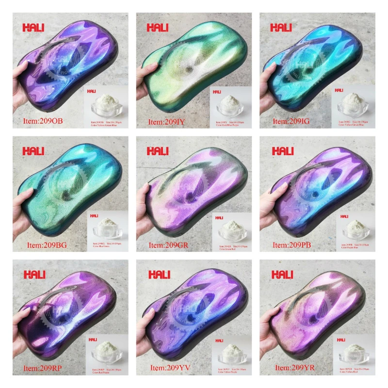 Kingpin ColorShift Pearl Pigment - 25g Chameleon Mica (Rose/Orange/Gold Shift) For Custom Paint 9 thumbnail image