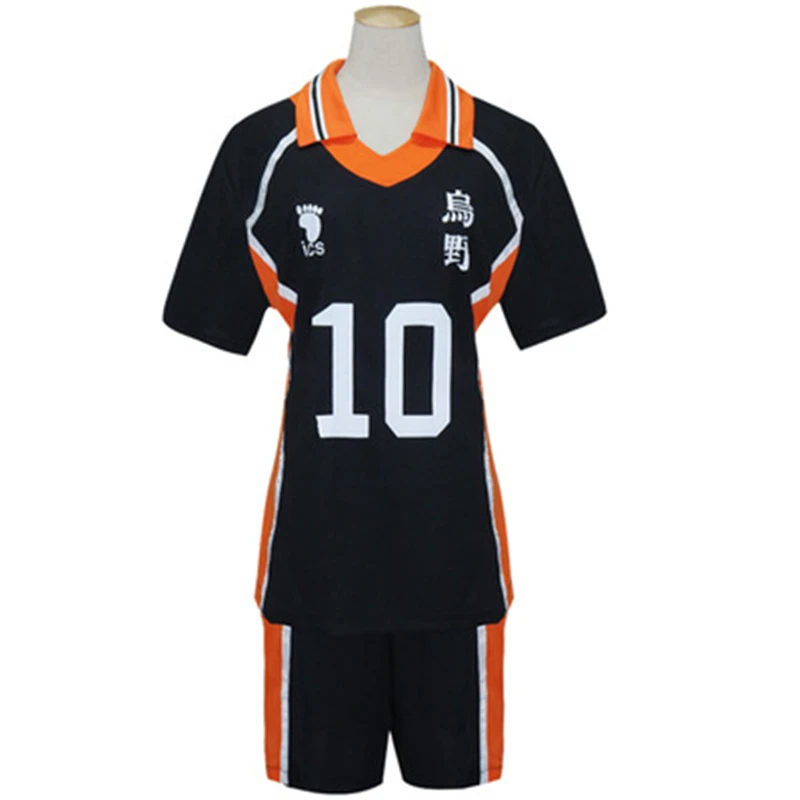 Haikyu! Haikyuu Cosplay Костюм Трикотажные изделия для школьного Волейбольного клуба Hinata