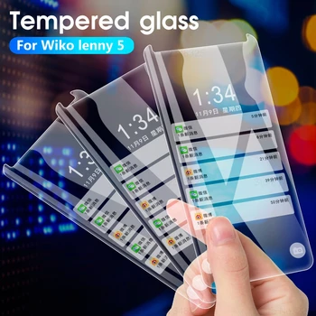 

2PCS Tempered Glass For Wiko Lenny 5 4 Plus View 3 Lite Pro Y80 Y60 Robby 2 Y50 Cover Case Screen Protector For Wiko Y80 Y60 Y70
