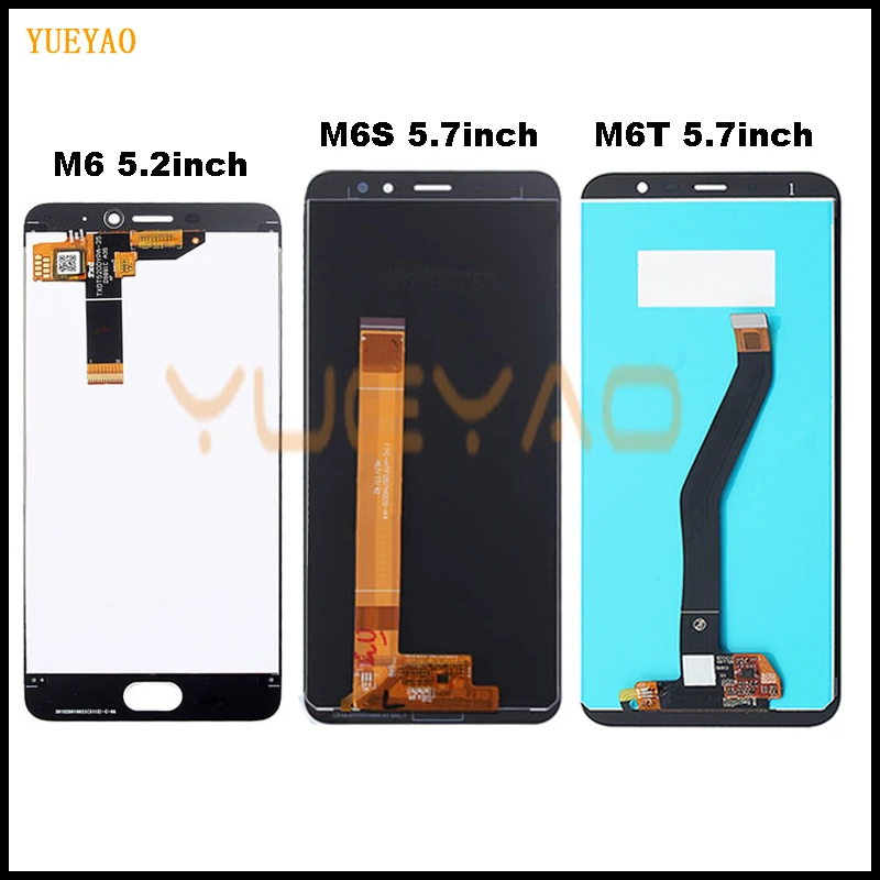 Дисплей для Meizu M6 ЖК-дисплей сенсорный экран M711H M711M M711Q M6S LCD M712H M712Q MEIZU M6T M811Q с