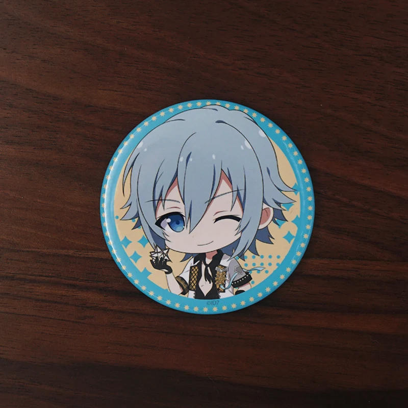 Милая металлическая брошь IDOLiSH7 с искусственными рисунками в стиле аниме, эмблема Мицуки, Осака, SOGO, ROKUYA, NAGI, NANASE, RIKU, YUKI, MOMO (art.: 3a39b88c158) - 3a39b88c158