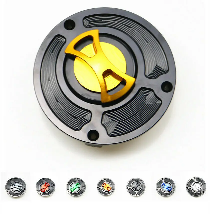 

CNC Bow-tie Gas Fuel Tank Cap Cover For Honda CB500F/X CBR500 600 CBF CRF 1000