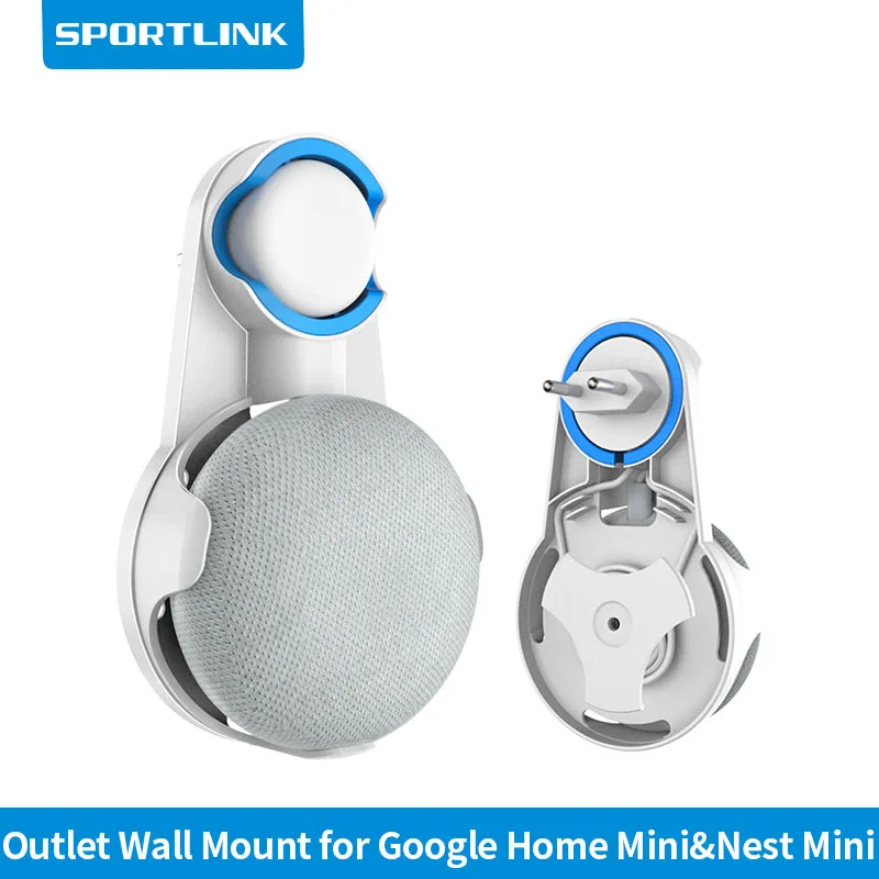2nd gen Holder Stand Hanger Nest Mini Socket Wall Mount for Google Home Mini 